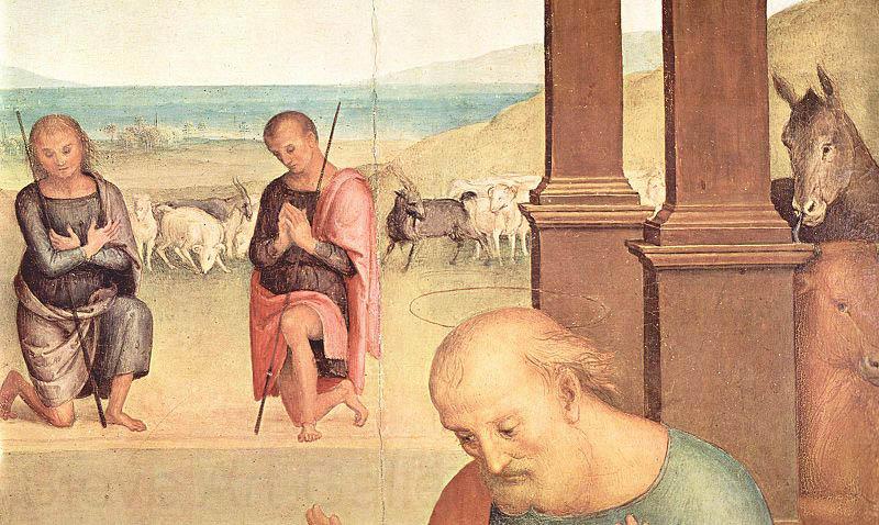 Pietro Perugino Anbetung der Hirten France oil painting art